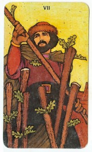 Seven of Wands 7 of wands
