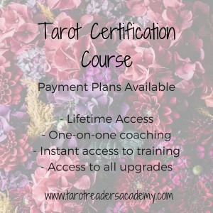 Tarot Certification CoursePayment Plans Available!