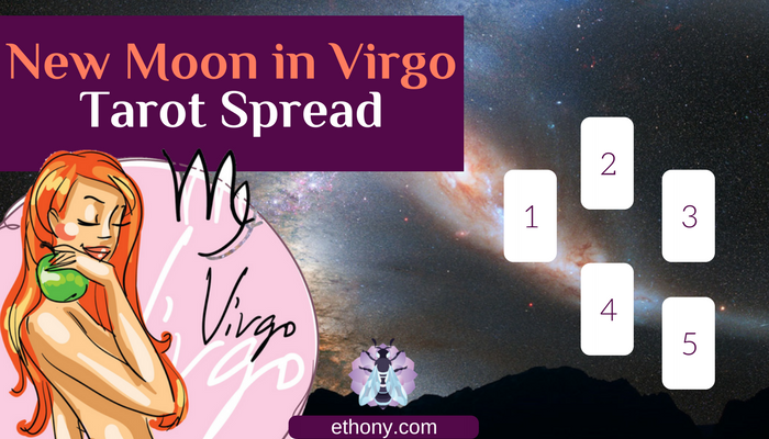 New Moon in Virgo Tarot Spread