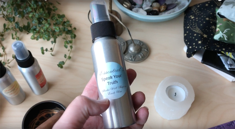 speak your truth aura spray